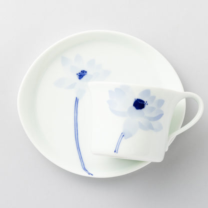 ブルーメマグSカップ＆ソーサーセット(ハス)