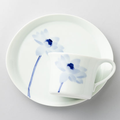 ブルーメマグMカップ＆ソーサーセット(ハス)