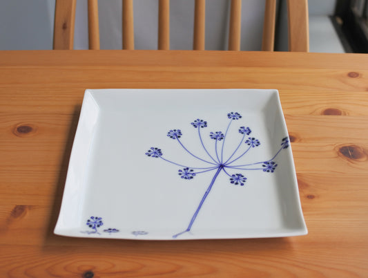 レースフラワー/21㎝皿