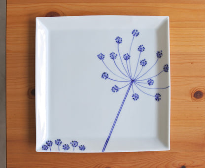 Lace flower/25cm plate