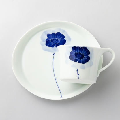 ブルーメマグMカップ＆ソーサーセット(アネモネ)