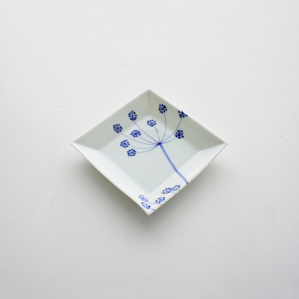 レースフラワー/15.5㎝皿