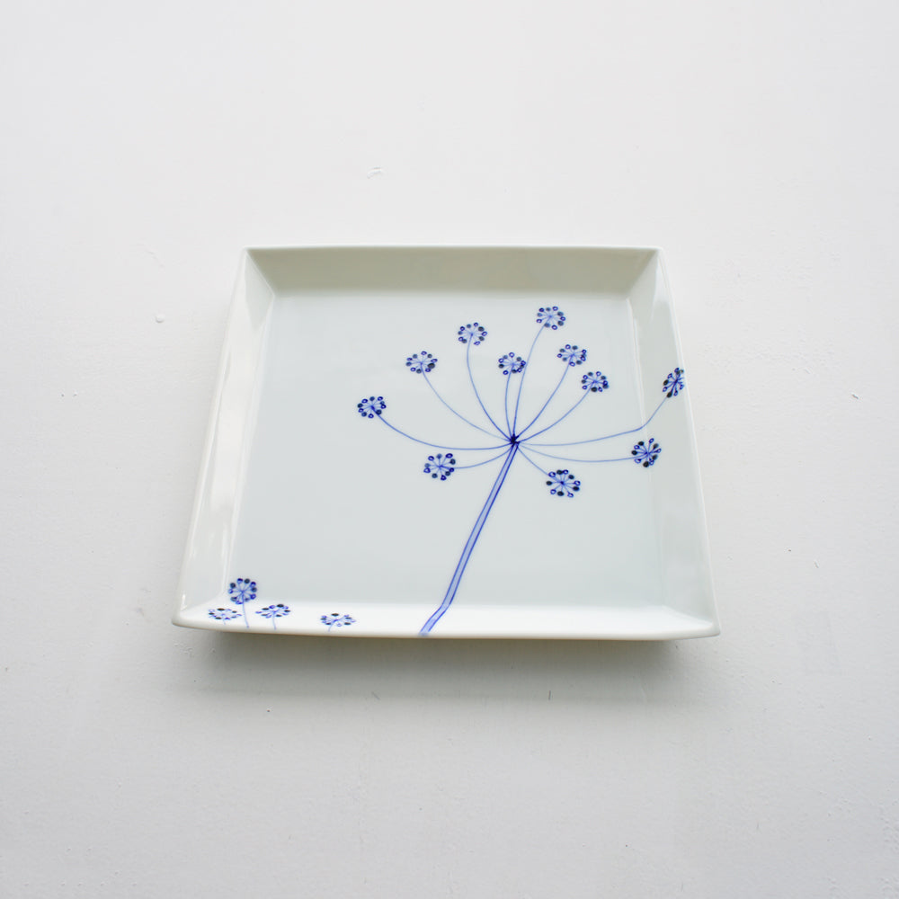 レースフラワー/21㎝皿