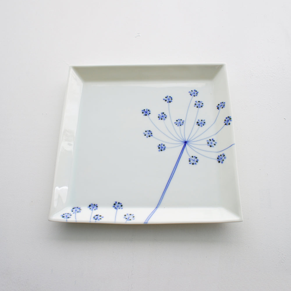 Lace flower/25cm plate
