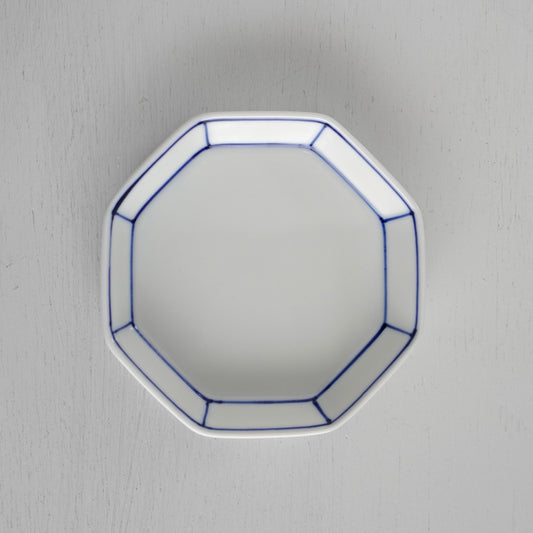 ライン オクタゴン 小皿 4.0