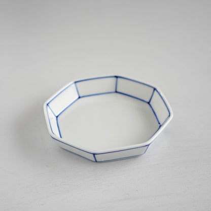 ライン オクタゴン 小皿 4.0