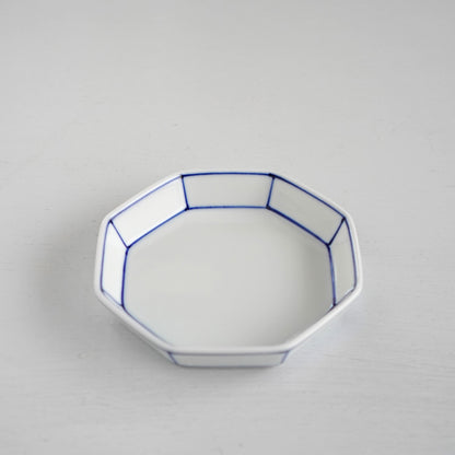 ライン オクタゴン 小皿 4.0