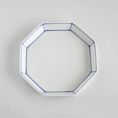 ライン オクタゴン 中皿 6.0