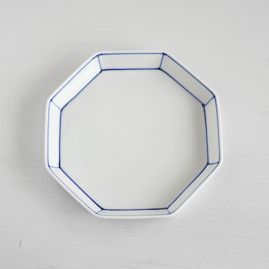 ライン オクタゴン 中皿 6.0