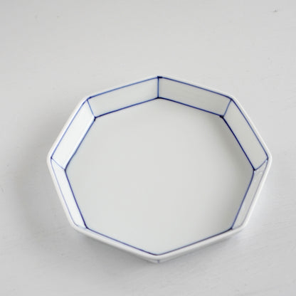 ライン オクタゴン 中皿 6.0