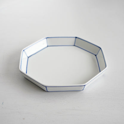 ライン オクタゴン 中皿 6.0