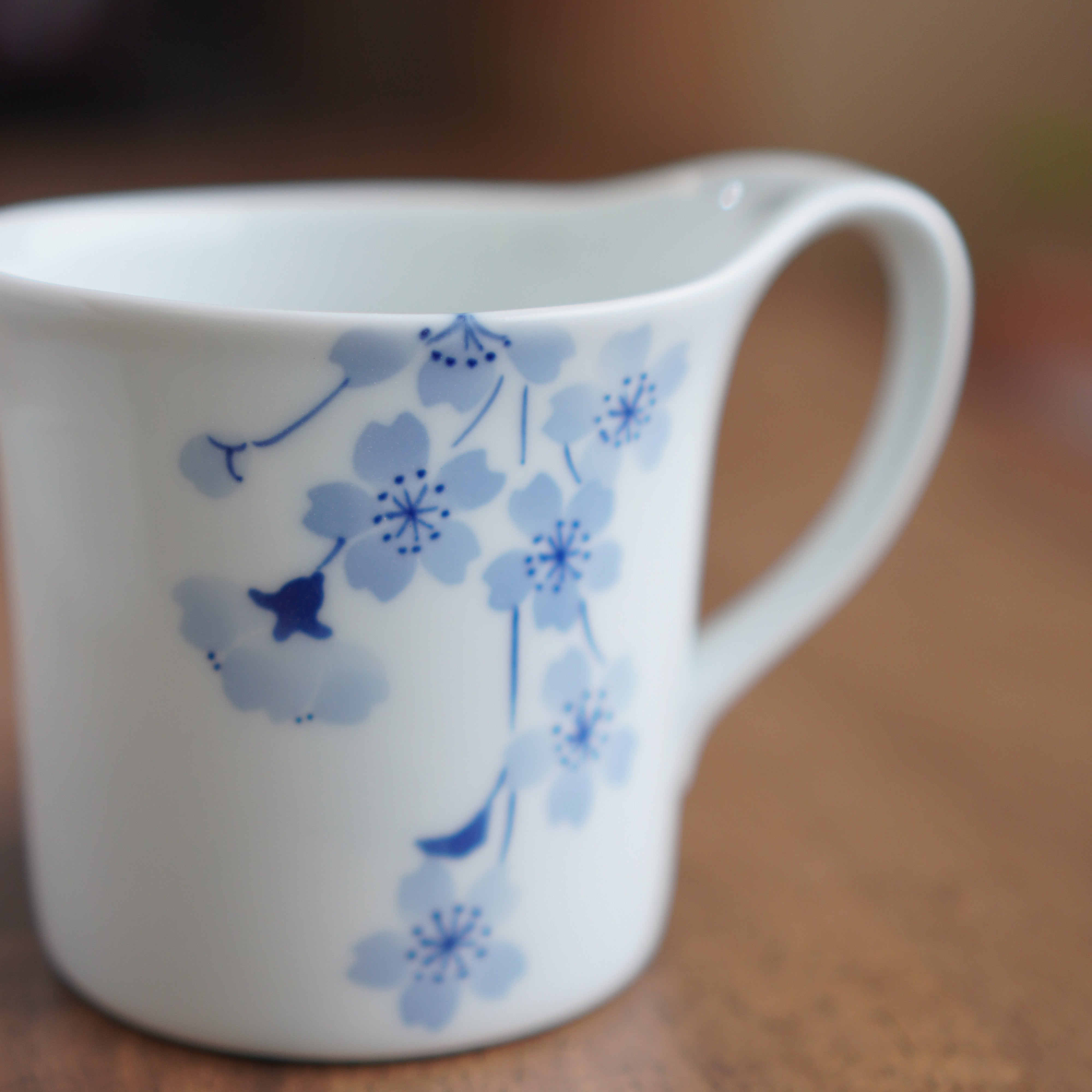 瀬戸焼　染付印判手　煎茶器　十二客　N　R7222B 特価¥1000→¥550】百人一首の絵◇瀬戸焼 印判茶碗 骨董/antiques 古