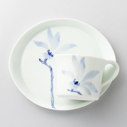 ブルーメマグMカップ＆ソーサーセット(こぶし)