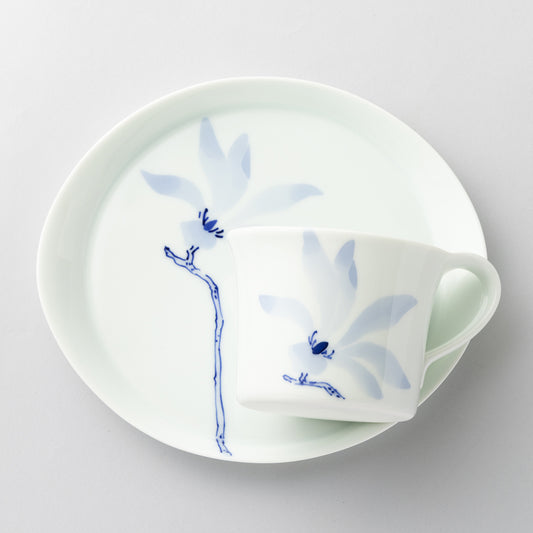 ブルーメマグMカップ＆ソーサーセット(こぶし)