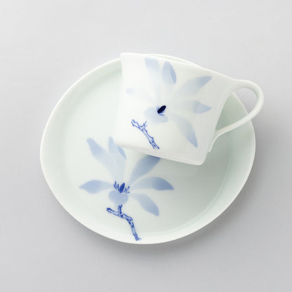 ブルーメマグSカップ＆ソーサーセット(こぶし)