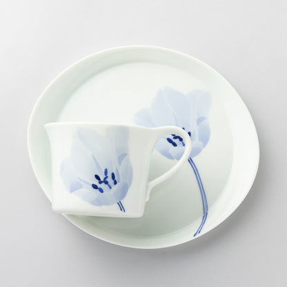 ブルーメマグMカップ＆ソーサーセット(チューリップ)