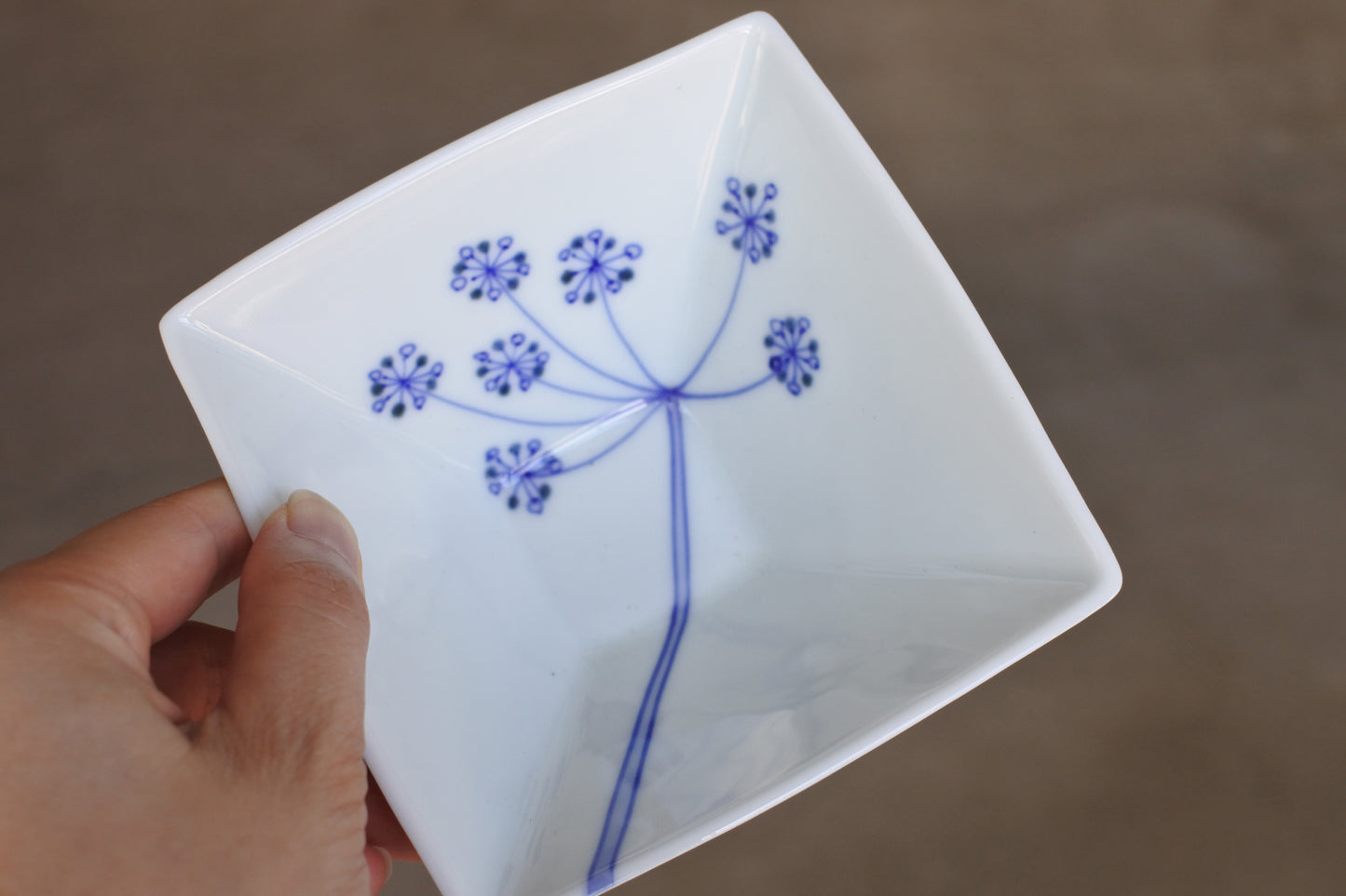 レースフラワー/スクエアボウル